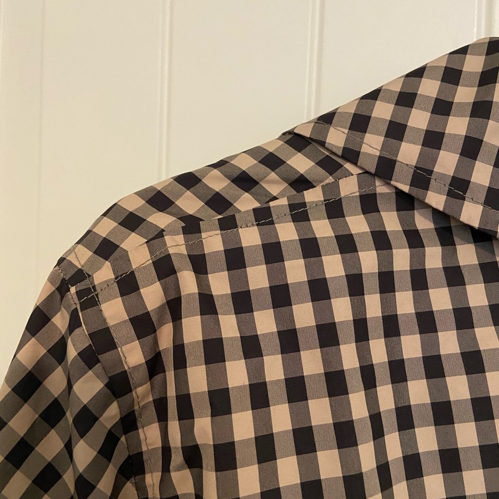 NWOT Jones New York Signature women’s gingham plaid button windbreaker jacket - Picture 8 of 8